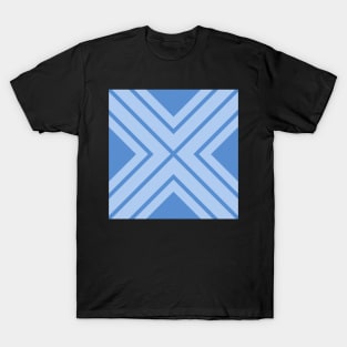 Blue Angular T-Shirt